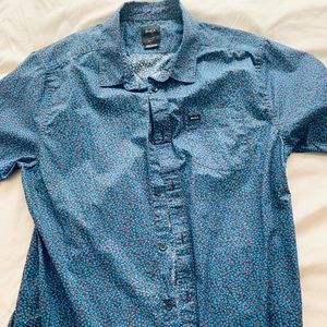 RVCA Floral Button Down Shirt